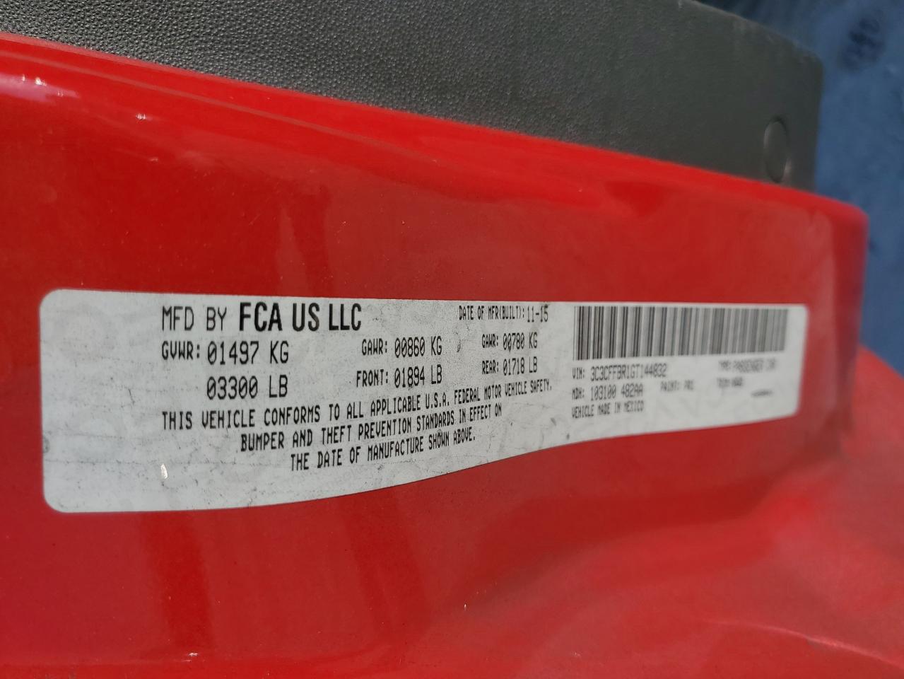 2016 Fiat 500 - Image 13