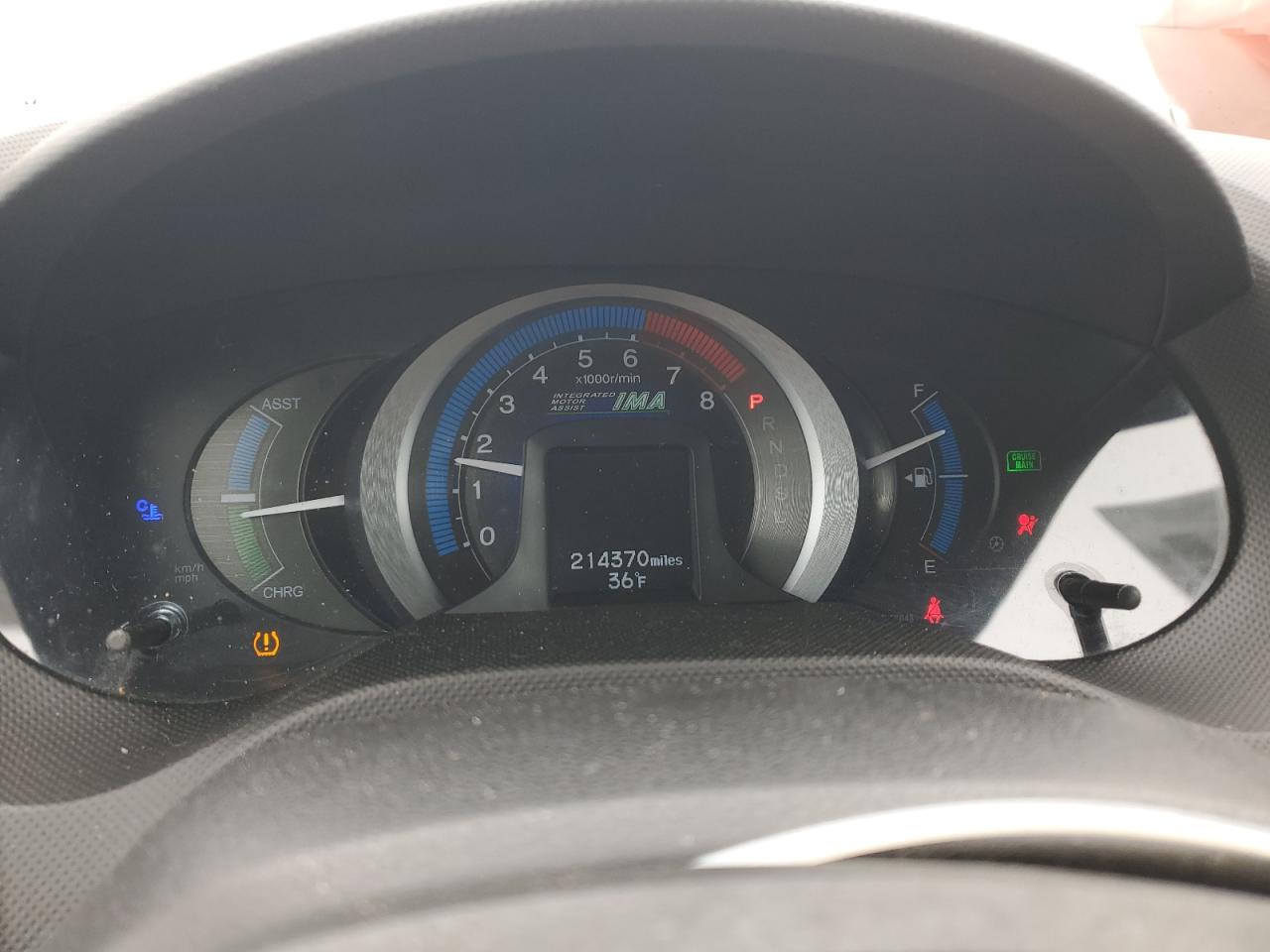 2011 Honda Insight Lx VIN: JHMZE Lot: 46195365