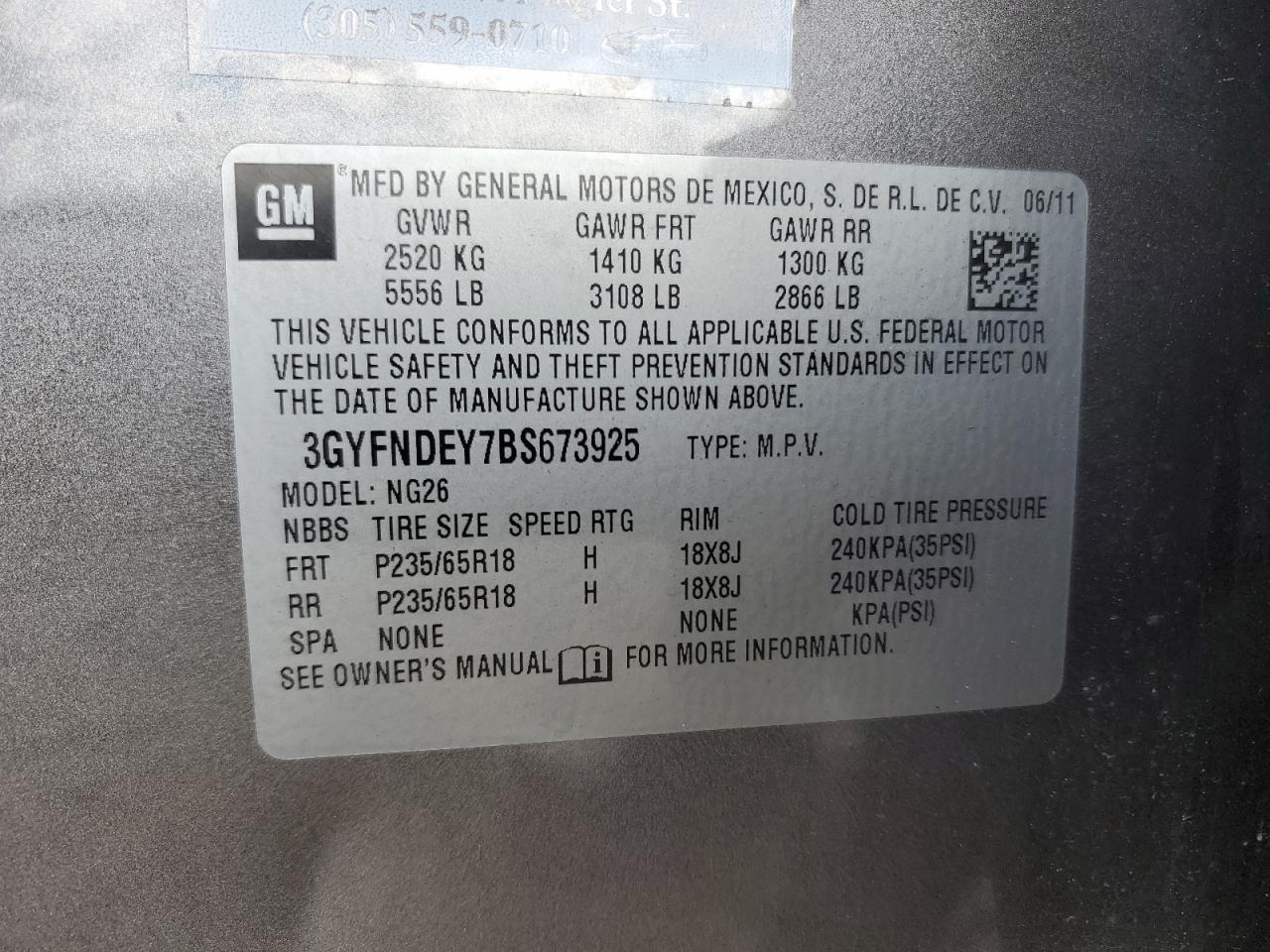 2011 Cadillac SRX - Image 14