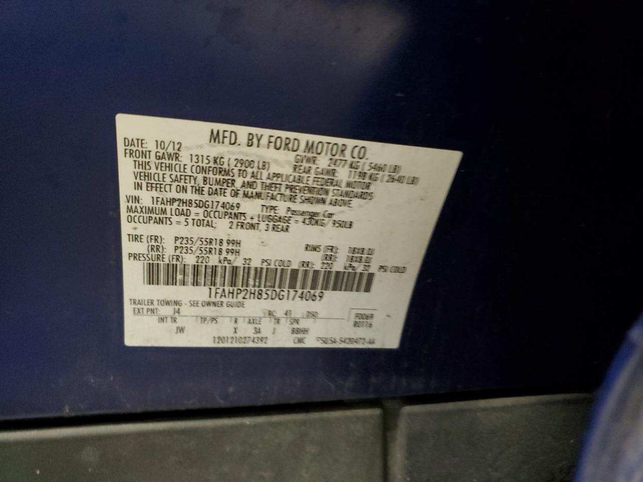 2013 Ford Taurus - Image 13