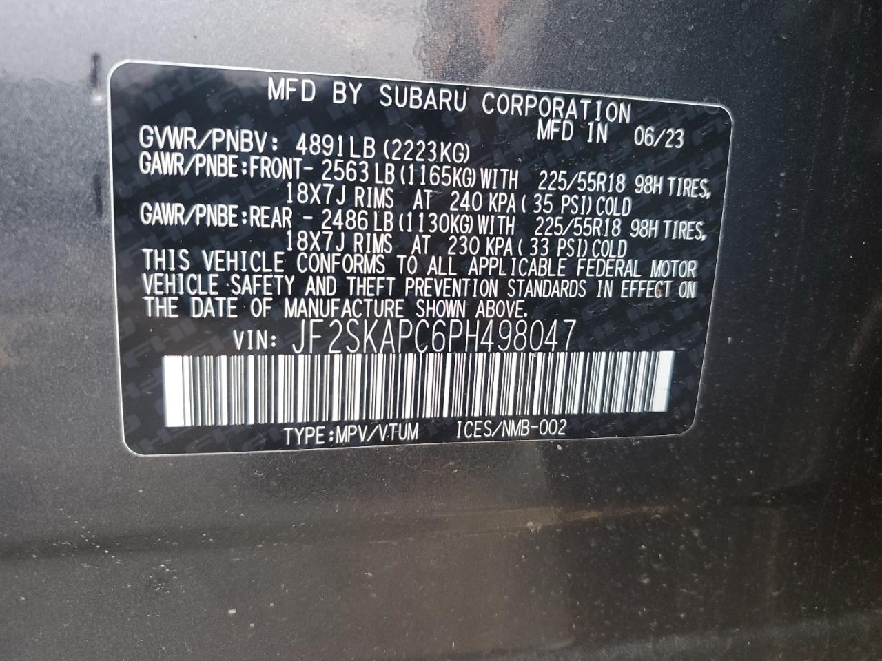 2023 Subaru Forester - Image 14
