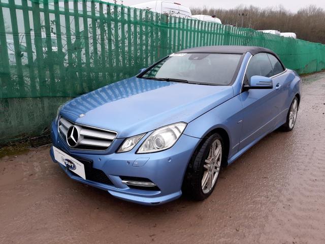 2012 MERCEDES BENZ E 250 BLUE for sale at Copart WESTBURY