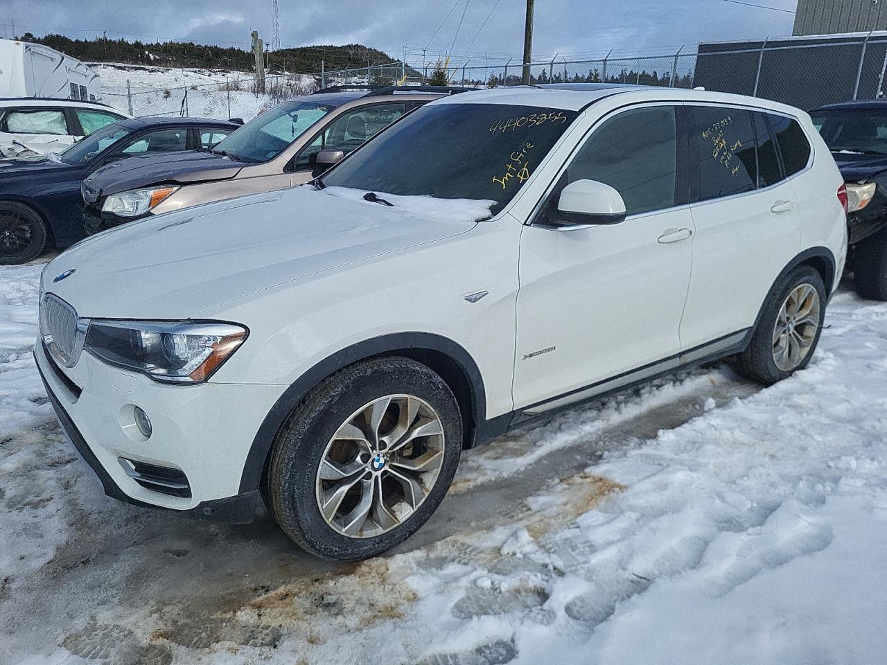 2017 Bmw X3 Xdrive28I for Sale in Elmsdale, NS - Burn - Interior