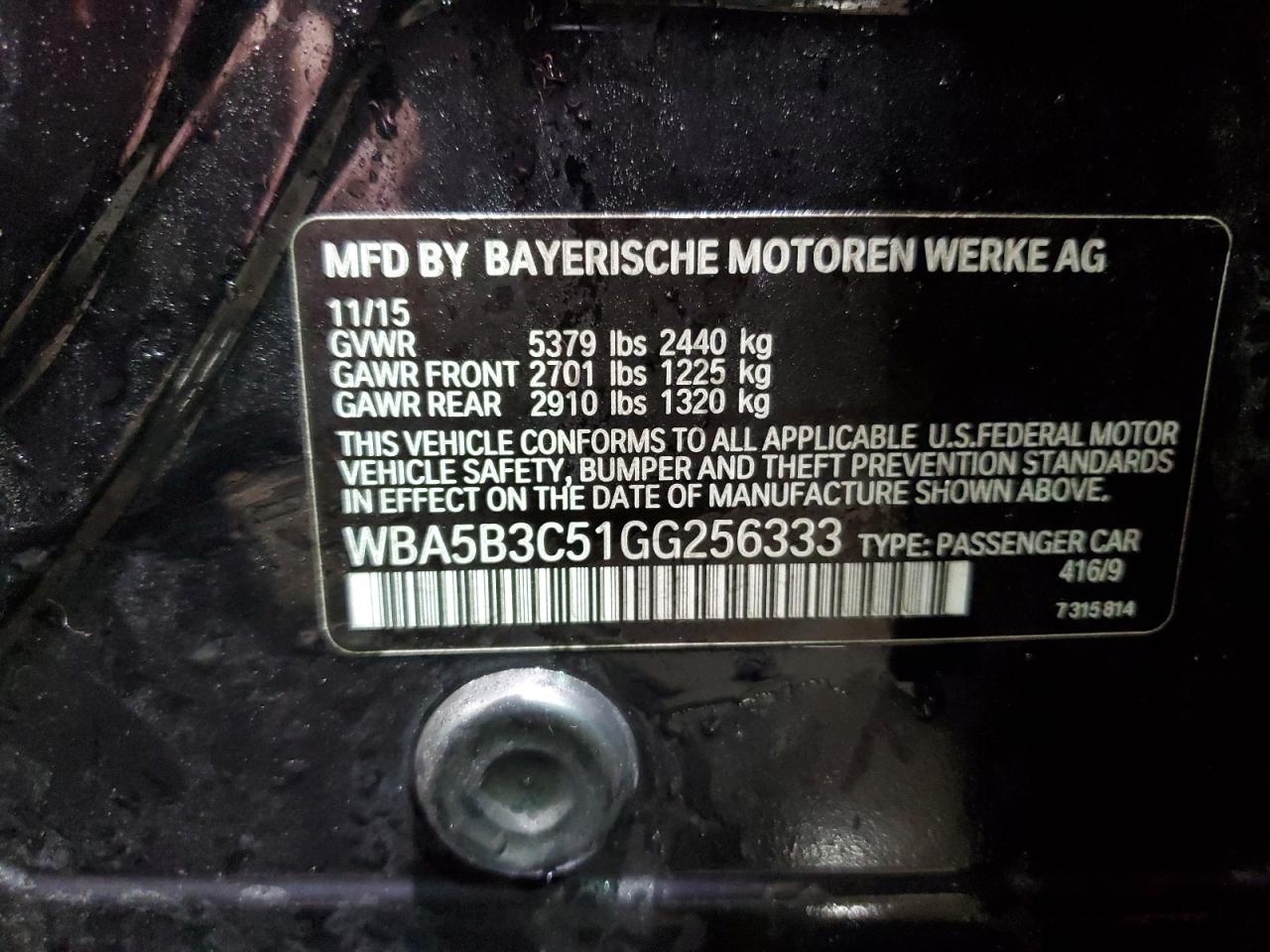 2016 BMW 5er - Image 12
