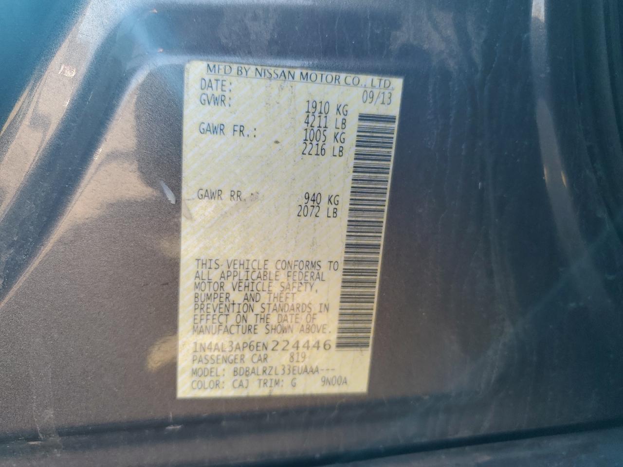 2014 Nissan Altima - Image 13
