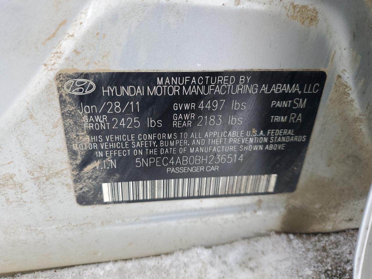 2011 Hyundai Sonata - Image 12