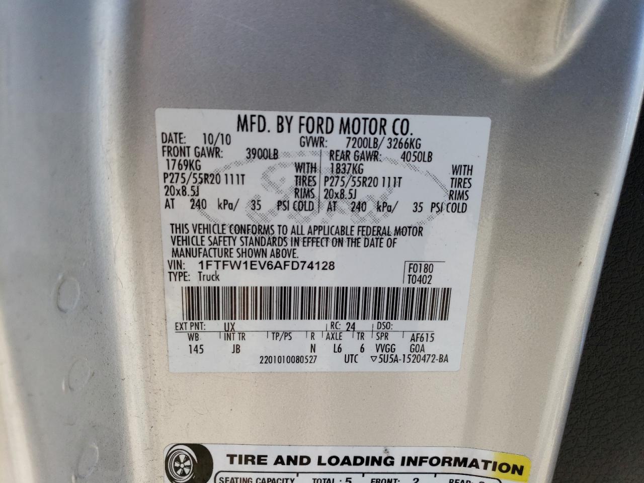 2010 Ford F-150 - Image 12