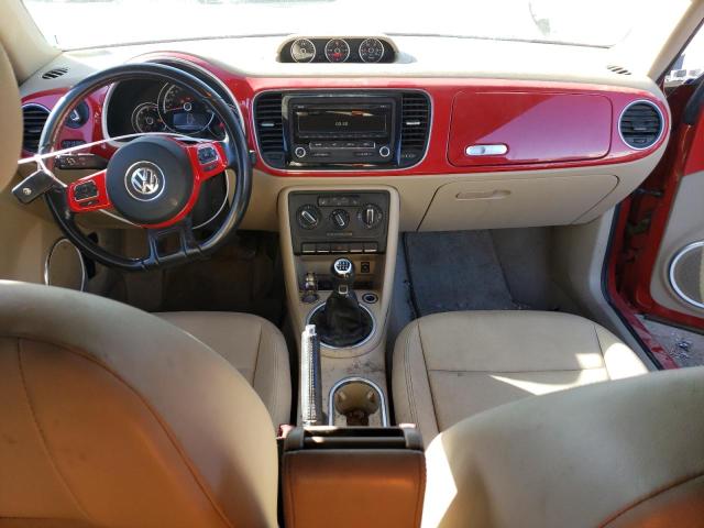  VOLKSWAGEN BEETLE 2013 Червоний