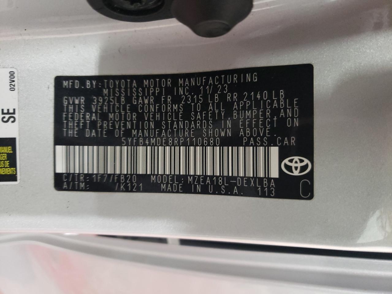 2024 Toyota Corolla - Image 12