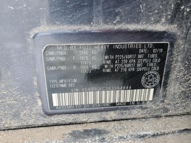 2010 SUBARU OUTBACK 2.5I LIMITED