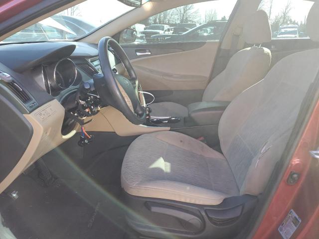  HYUNDAI SONATA 2013 Красный