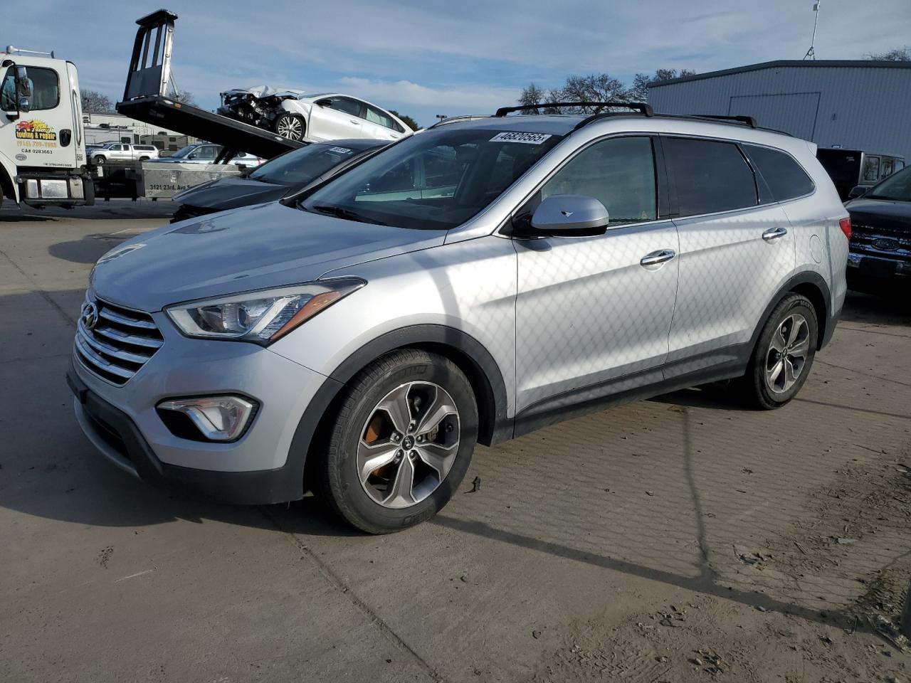 2016 Hyundai Santa Fe Se продається в Sacramento, CA - Rear End