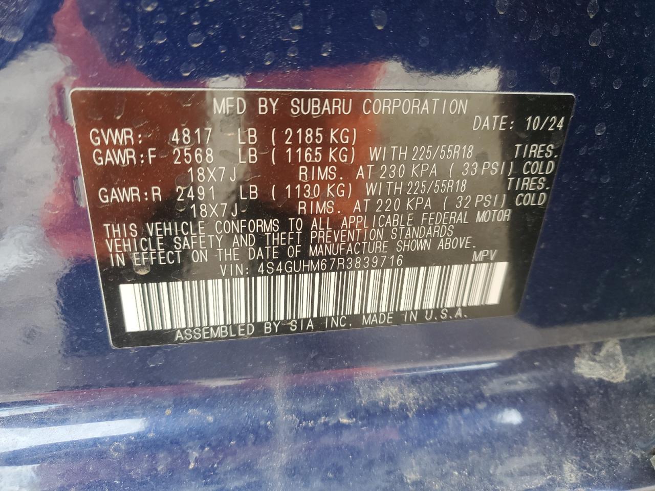 2024 Subaru XV - Image 13
