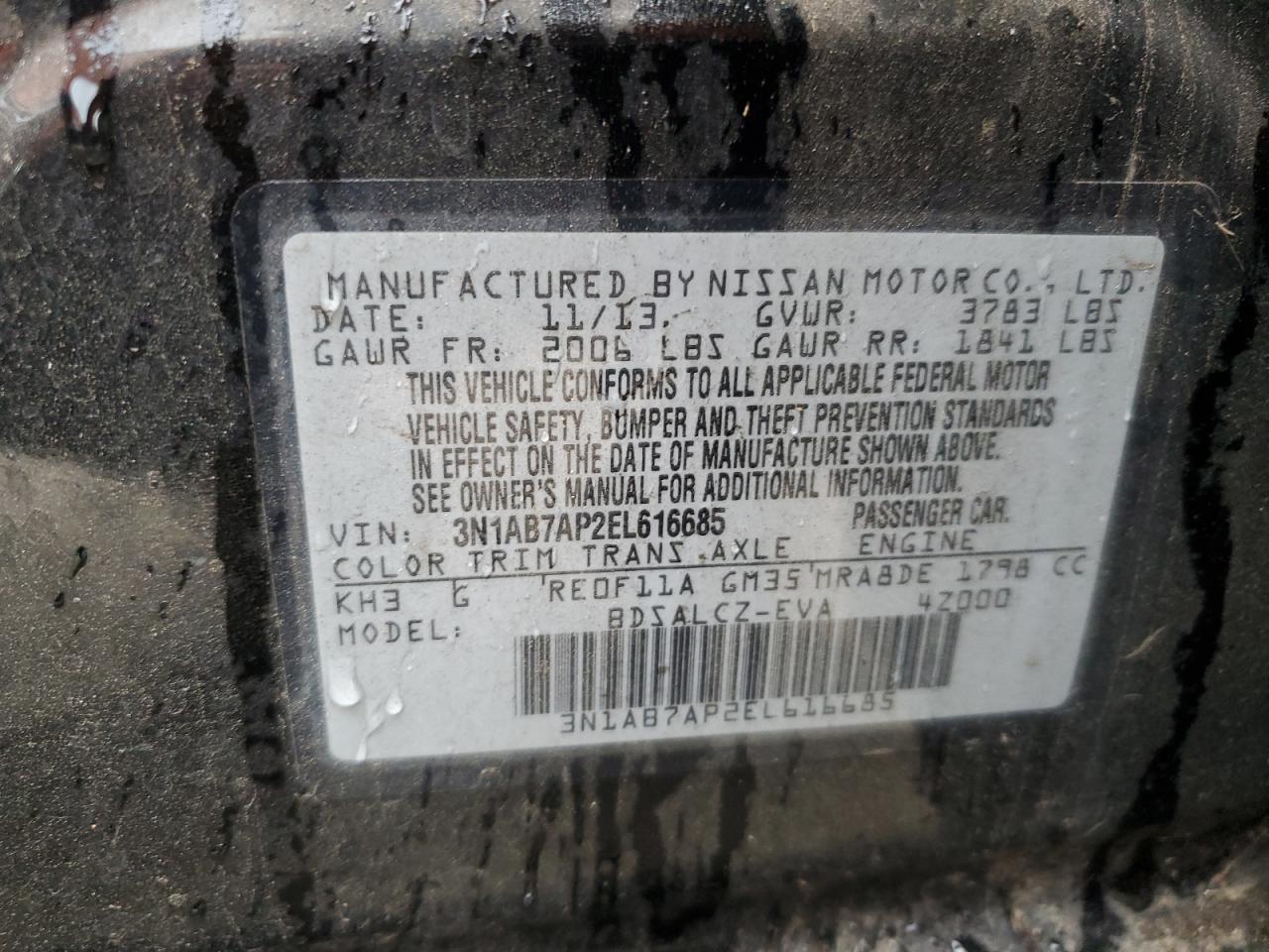 2014 Nissan Sentra - Image 12