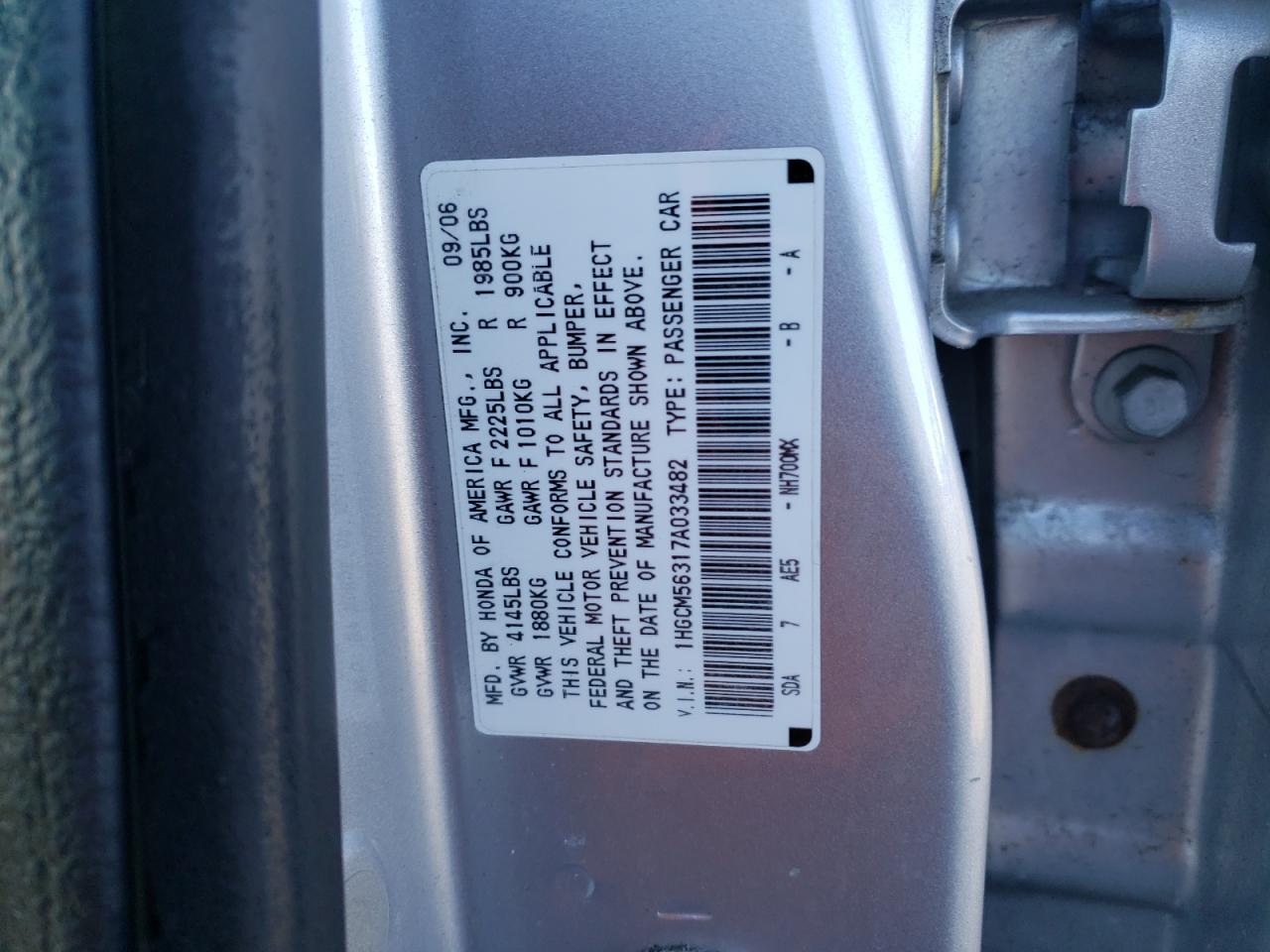 2007 Honda Accord - Image 14