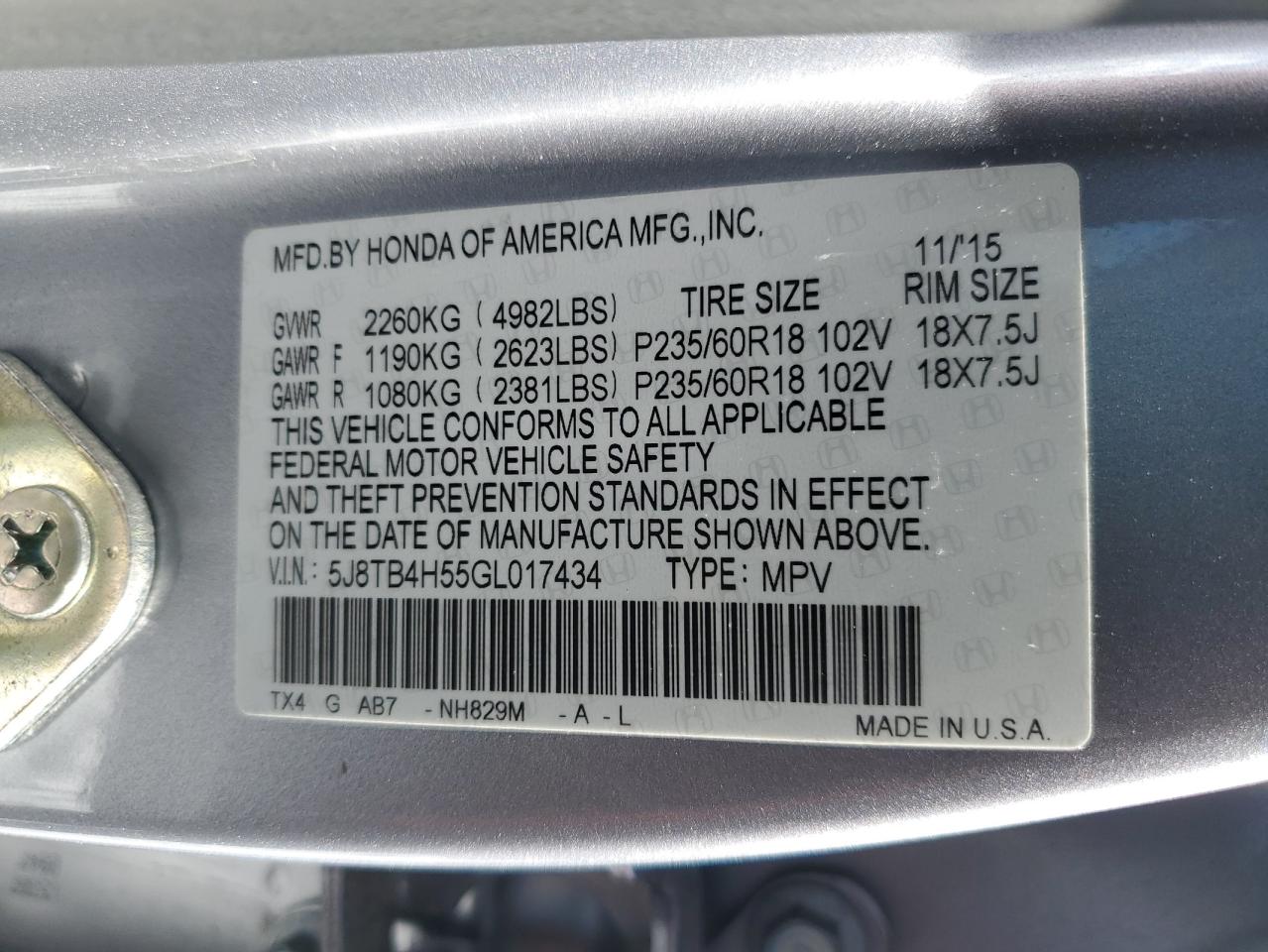 2016 Acura RDX - Image 13