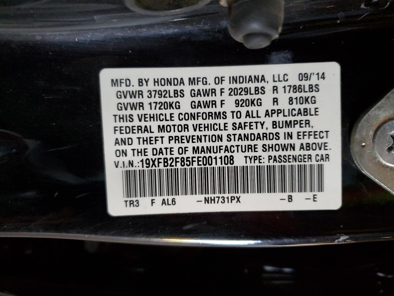 2015 Honda Civic - Image 14