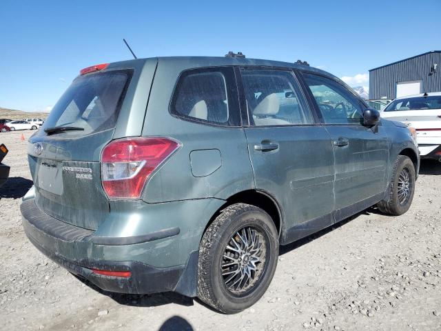  SUBARU FORESTER 2015 Зеленый
