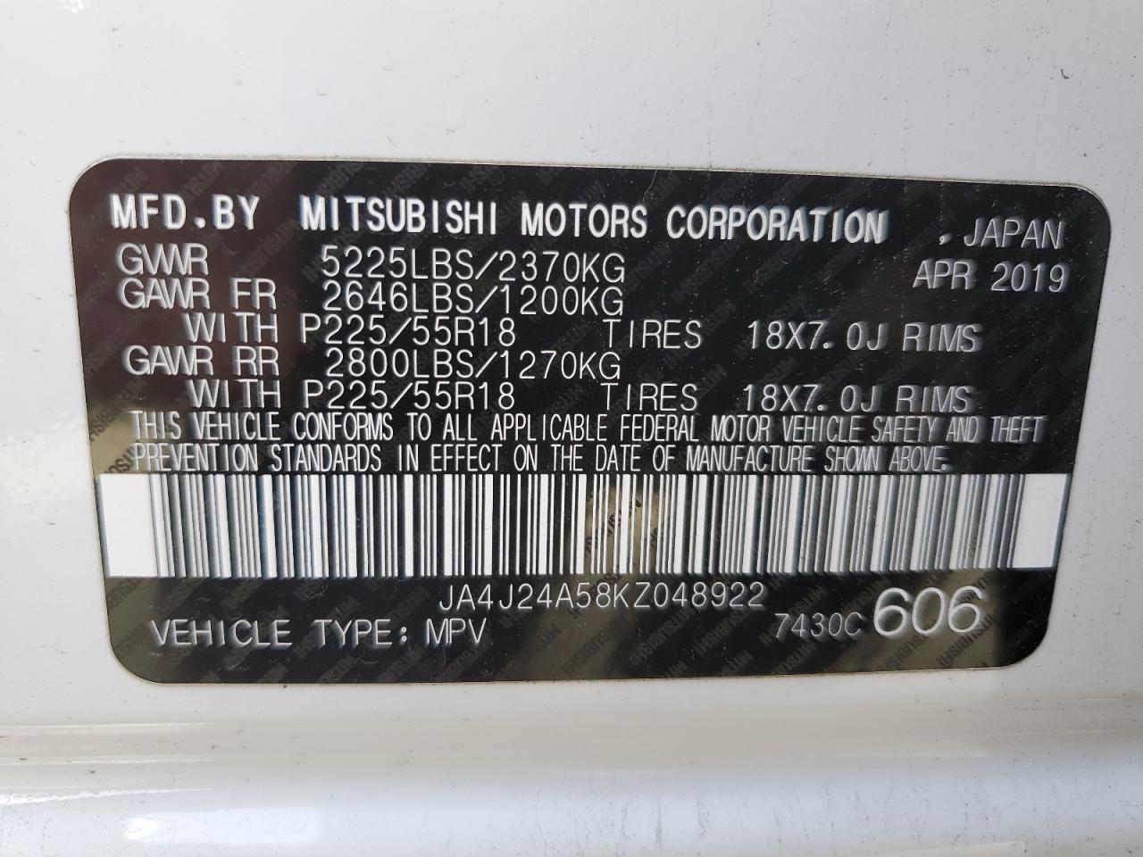 2019 Mitsubishi Outlander - Image 13