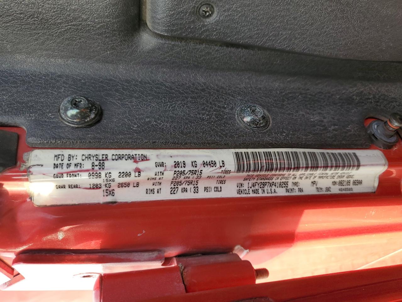 1999 Jeep Wrangler - Image 13