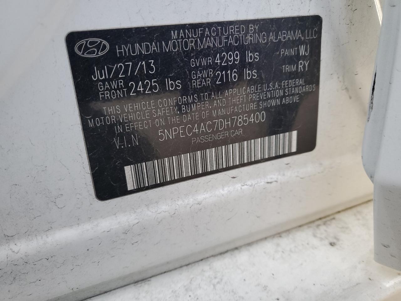 2013 Hyundai Sonata - Image 13