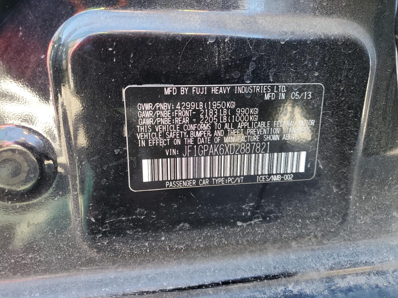2013 Subaru Impreza - Image 12