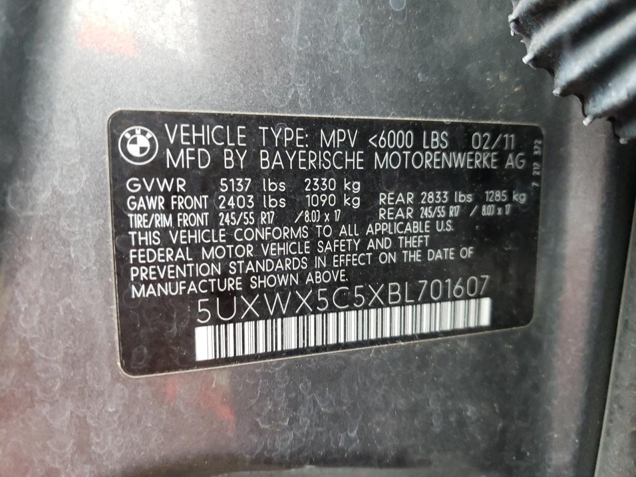 2011 BMW X3 - Image 13