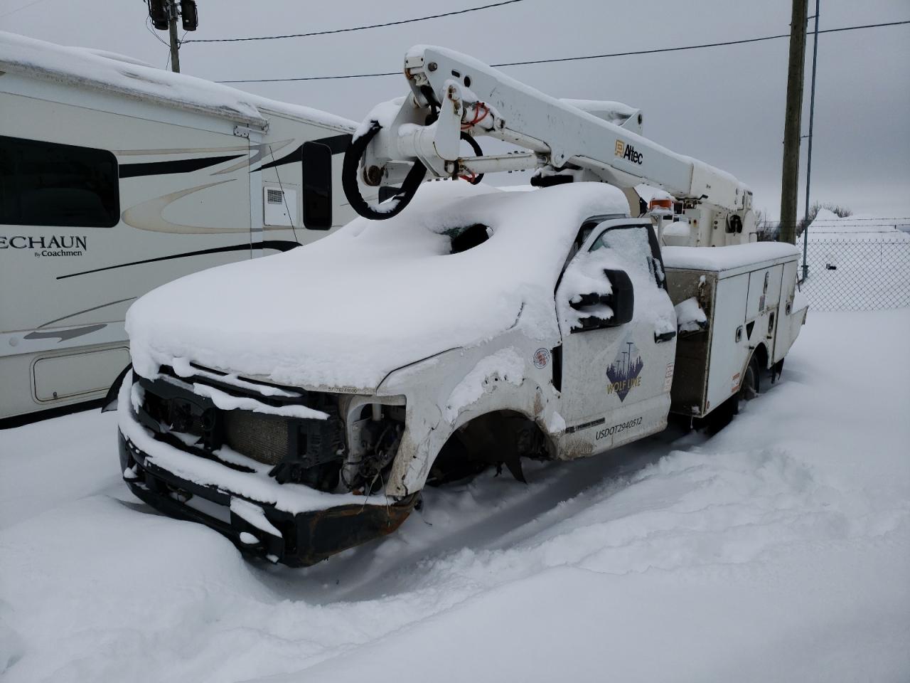 2020 Ford F550 Super Duty იყიდება Kincheloe-ში, MI - Front End