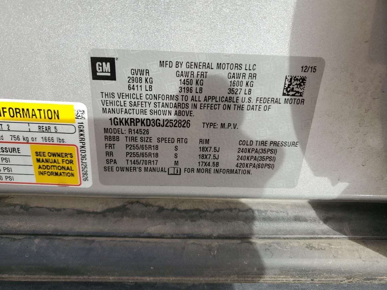 2016 GMC Acadia - Image 13