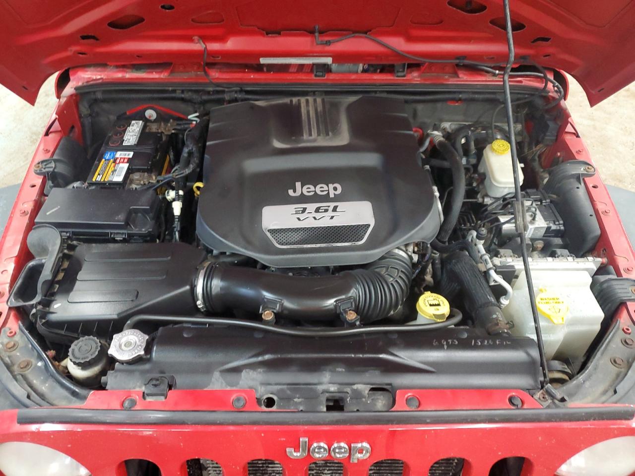 2012 Jeep Wrangler Unlimited Sport VIN: 1C4BJWDG7CL196795 Lot: 46831765