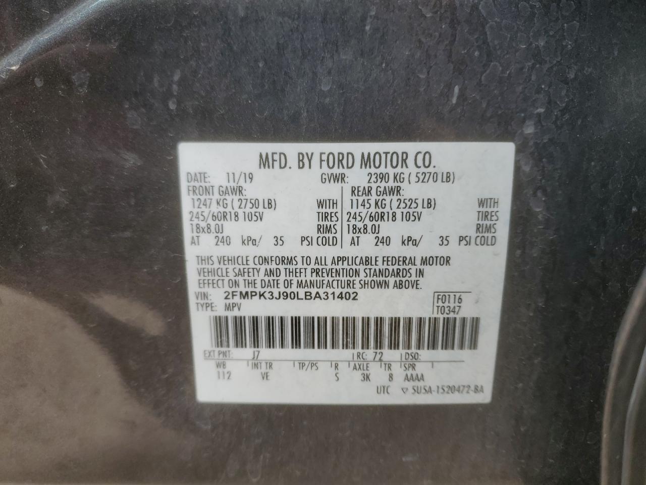 2020 Ford Edge - Image 13