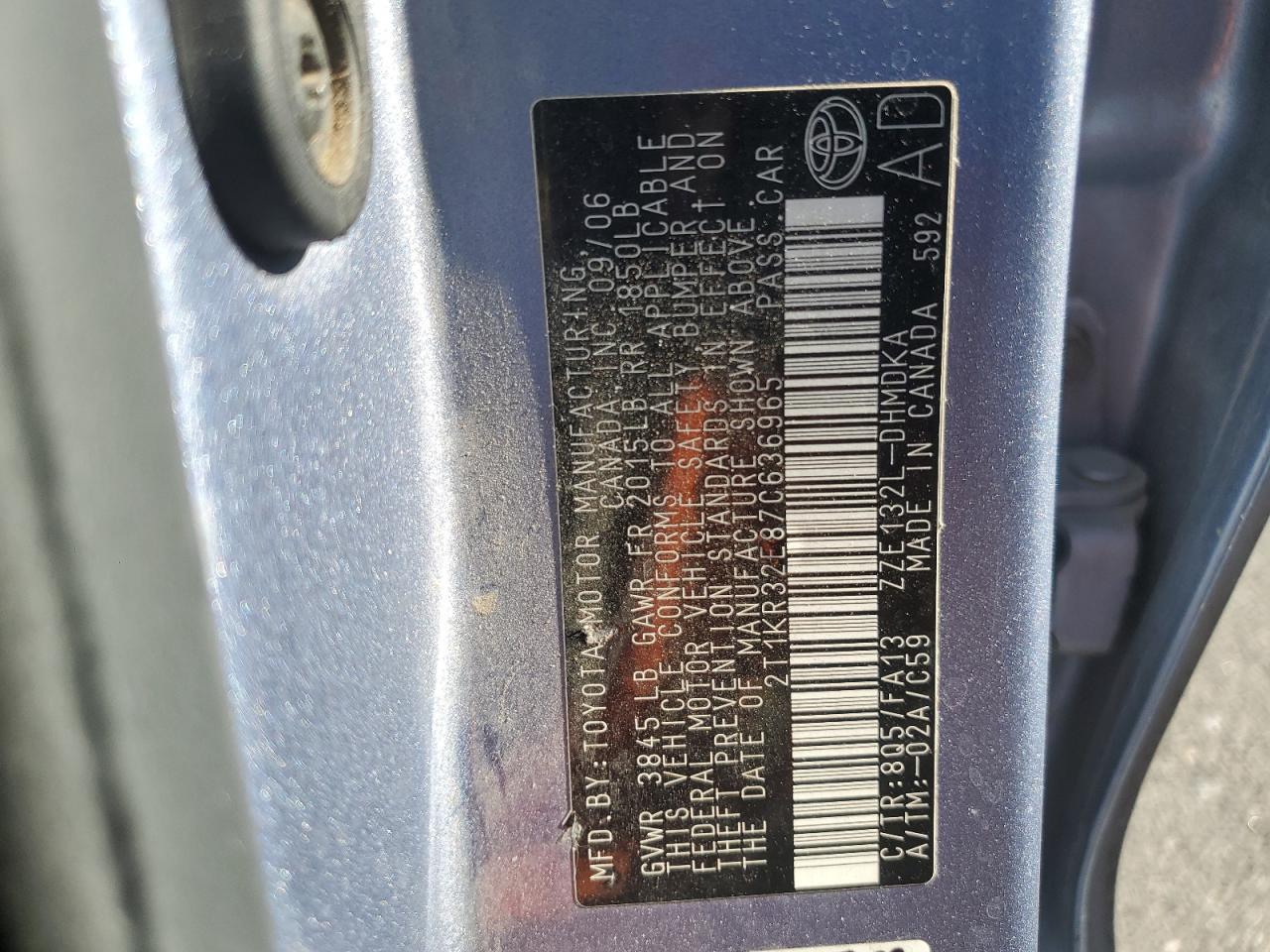 2007 Toyota Corolla - Image 13