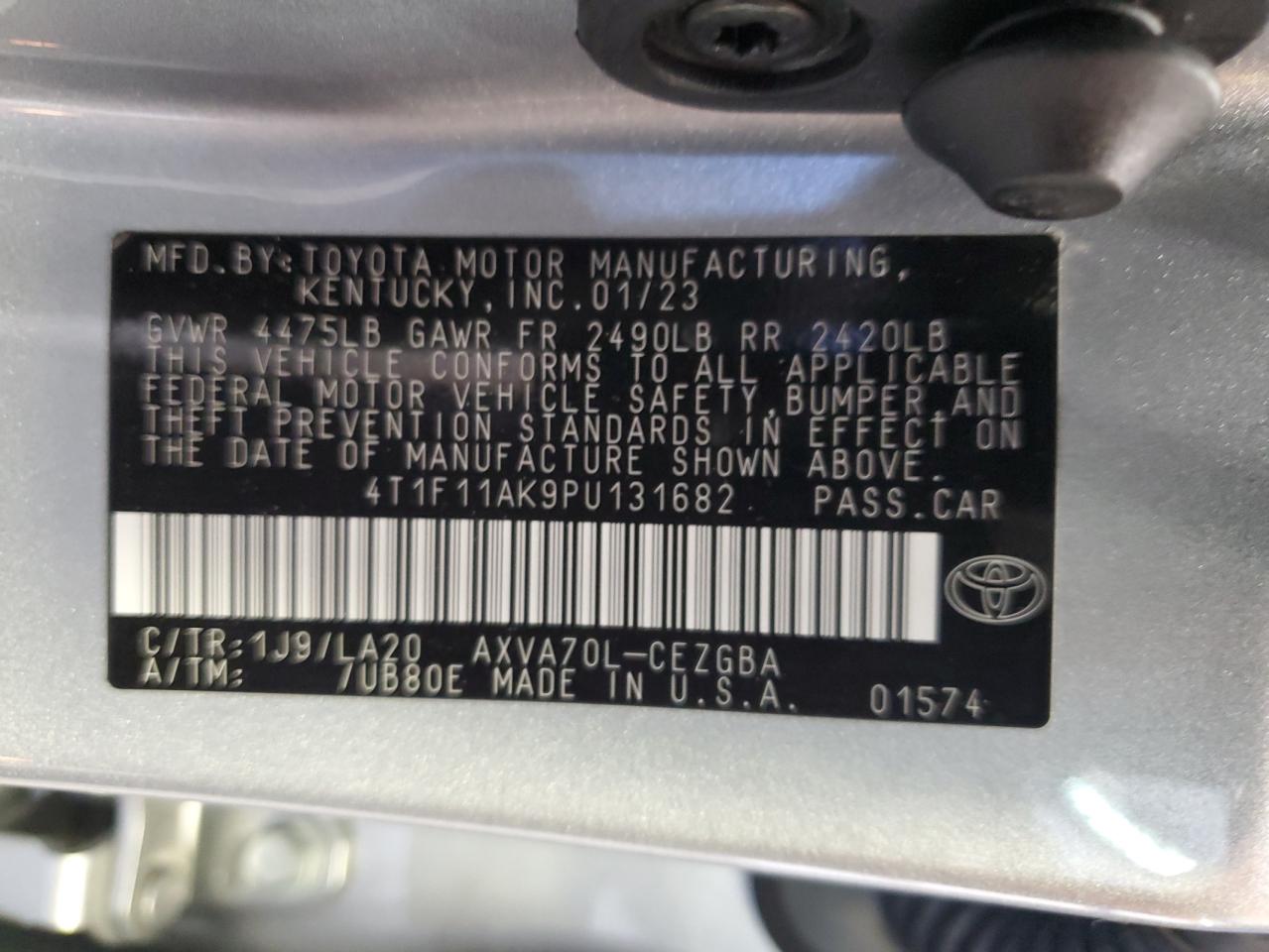 2023 Toyota Camry - Image 12