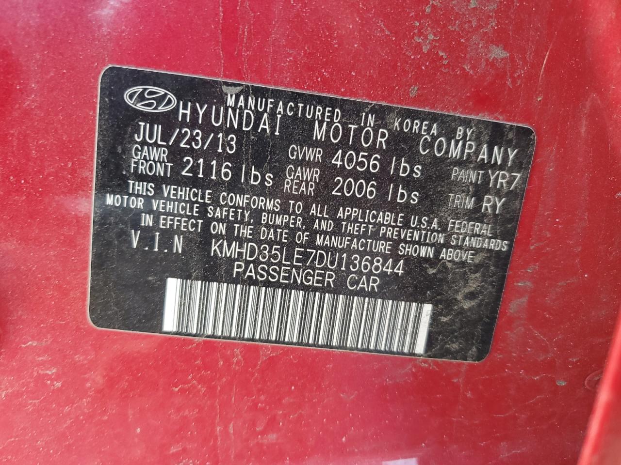 2013 Hyundai Elantra - Image 14