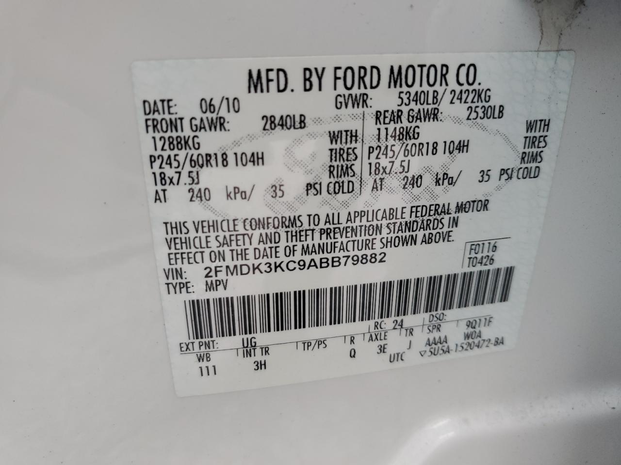 2010 Ford Edge - Image 16