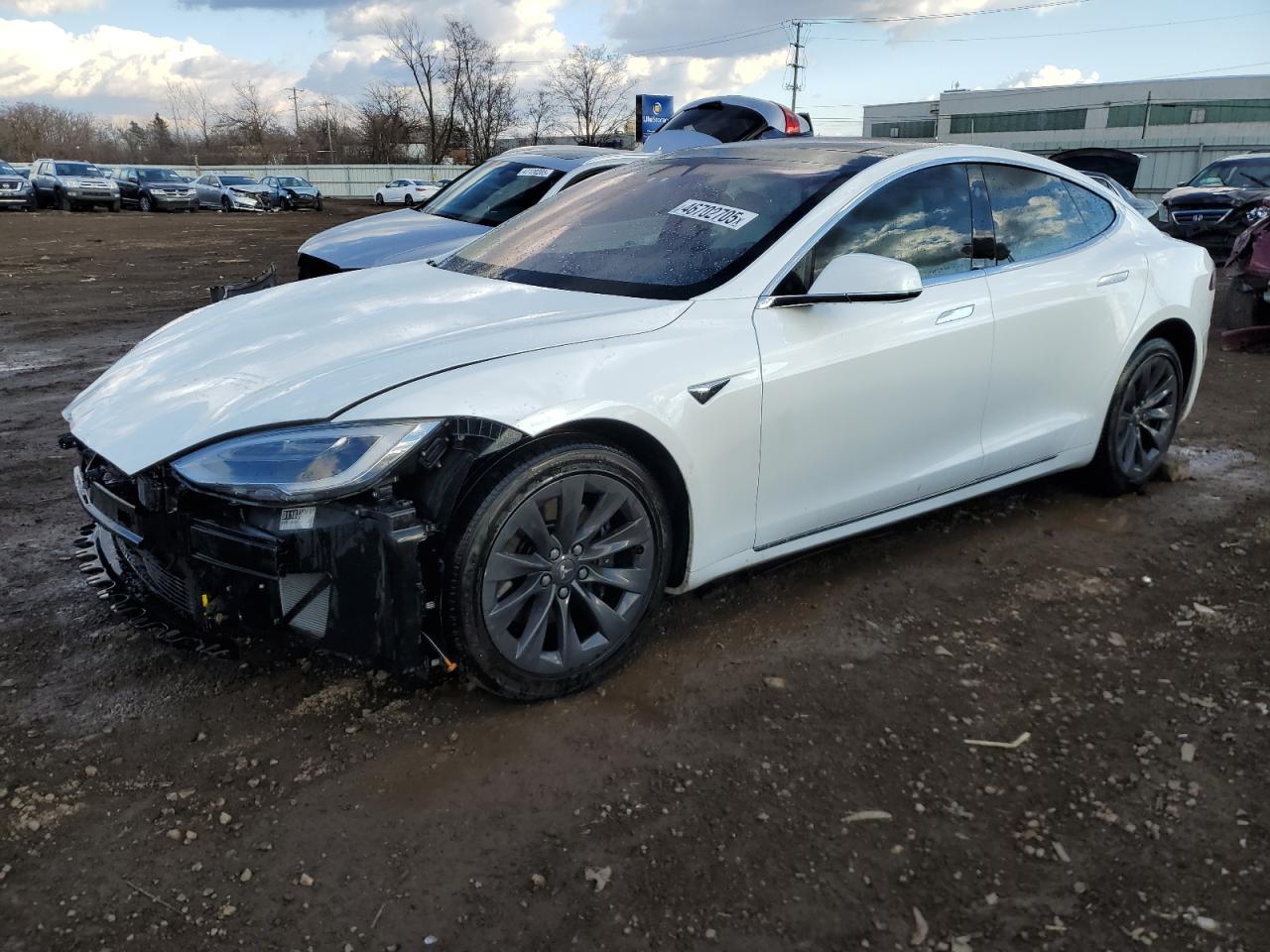 2017 Tesla Model S للبيع في Chicago Heights، IL - Front End