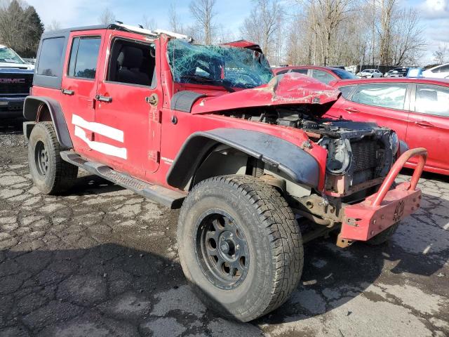  JEEP WRANGLER 2012 Red