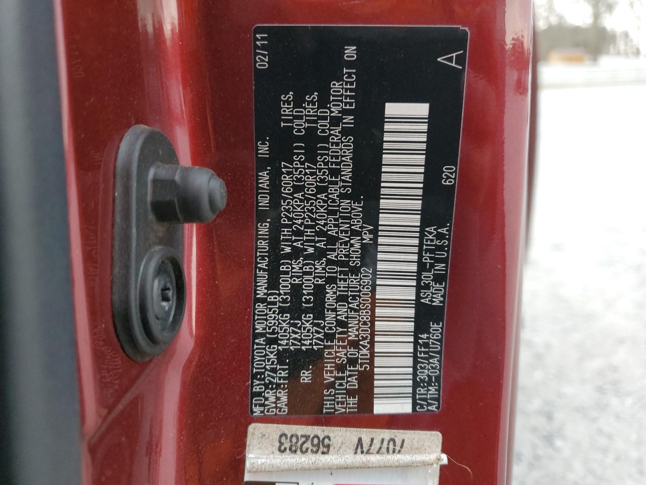 2011 Toyota Sienna - Image 16