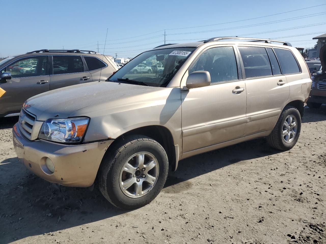 2004 Toyota Highlander Base за продажба в Eugene, OR - Rear End