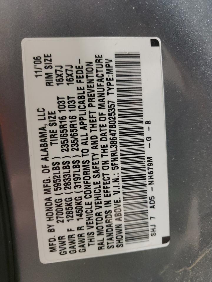 2007 Honda Odyssey - Image 14