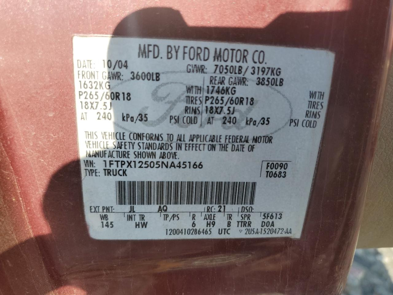 2005 Ford F-150 - Image 13