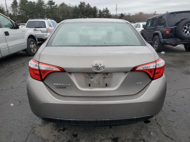 Sedans TOYOTA COROLLA 2015 Gray