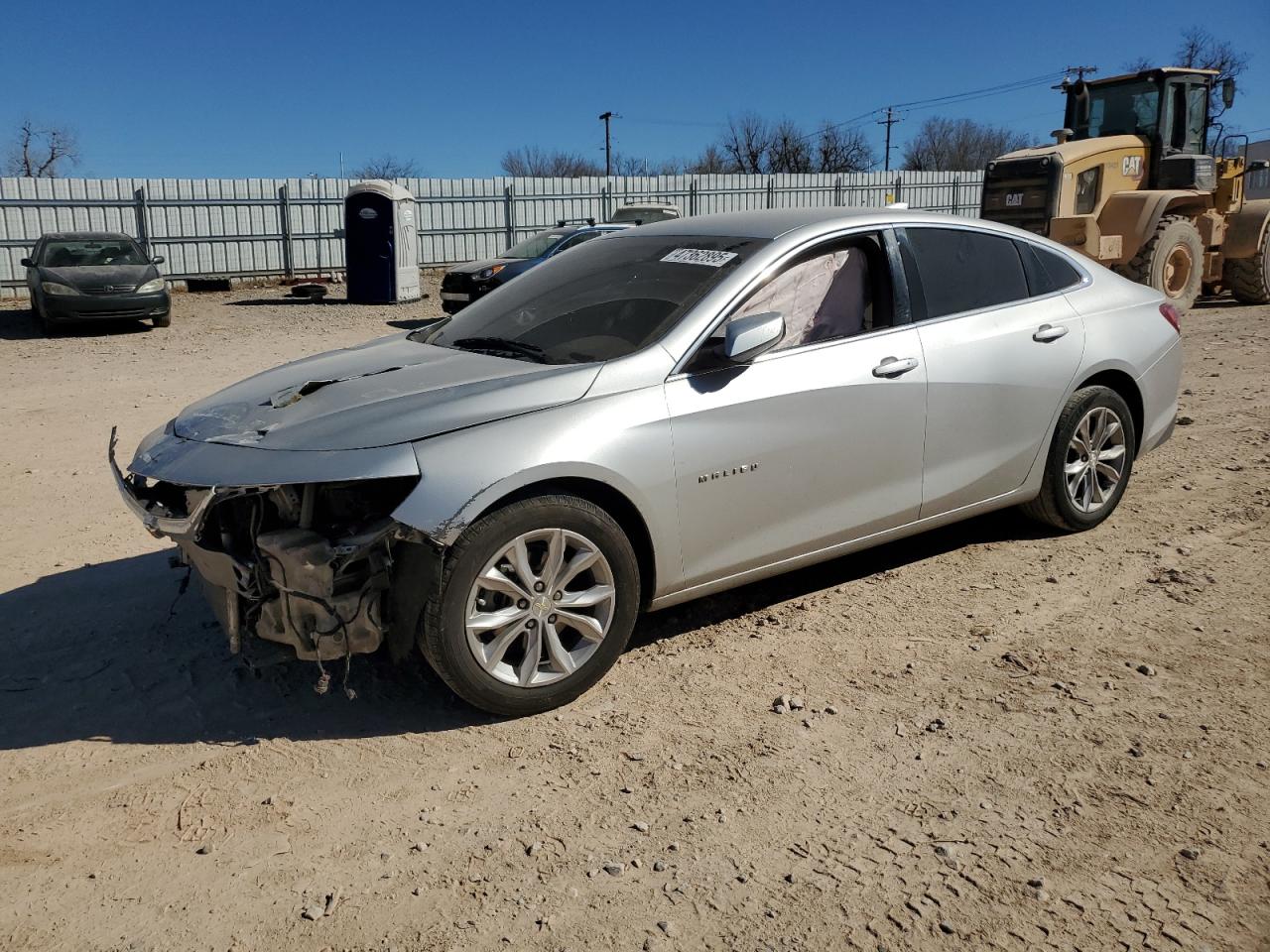 2019 Chevrolet Malibu Lt للبيع في Oklahoma City، OK - Front End