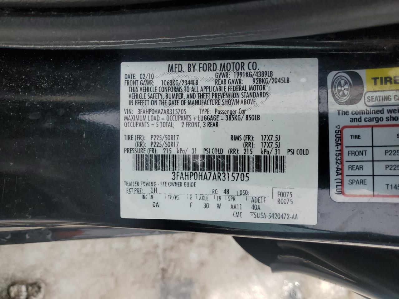 2010 Ford Fusion - Image 12