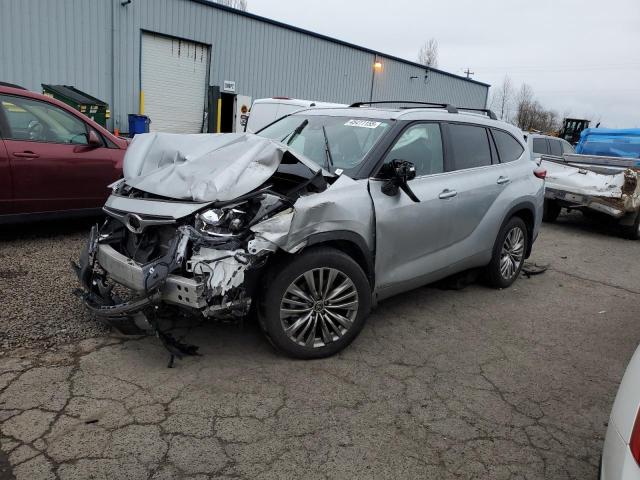 2022 Toyota Highlander Hybrid Platinum de vânzare în Portland, OR - Front End