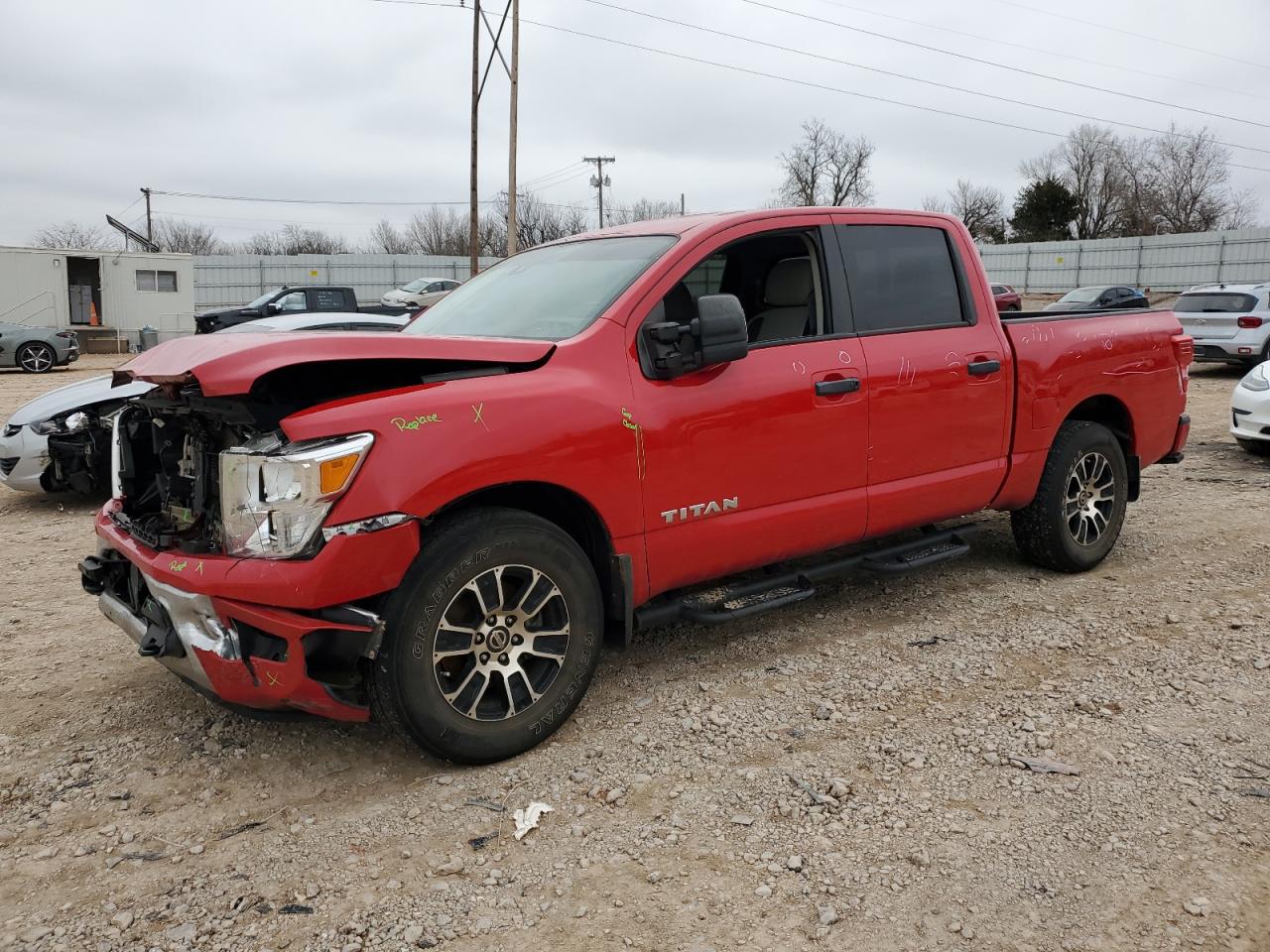 1N6AA1EF1NN101656 NISSAN TITAN 2022