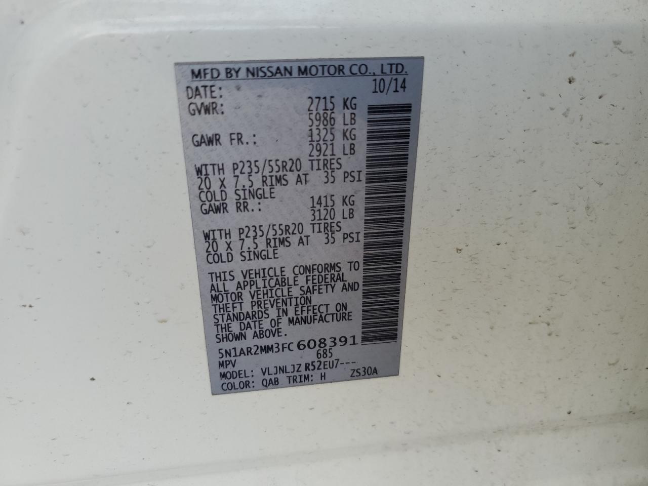 2015 Nissan Pathfinder - Image 15
