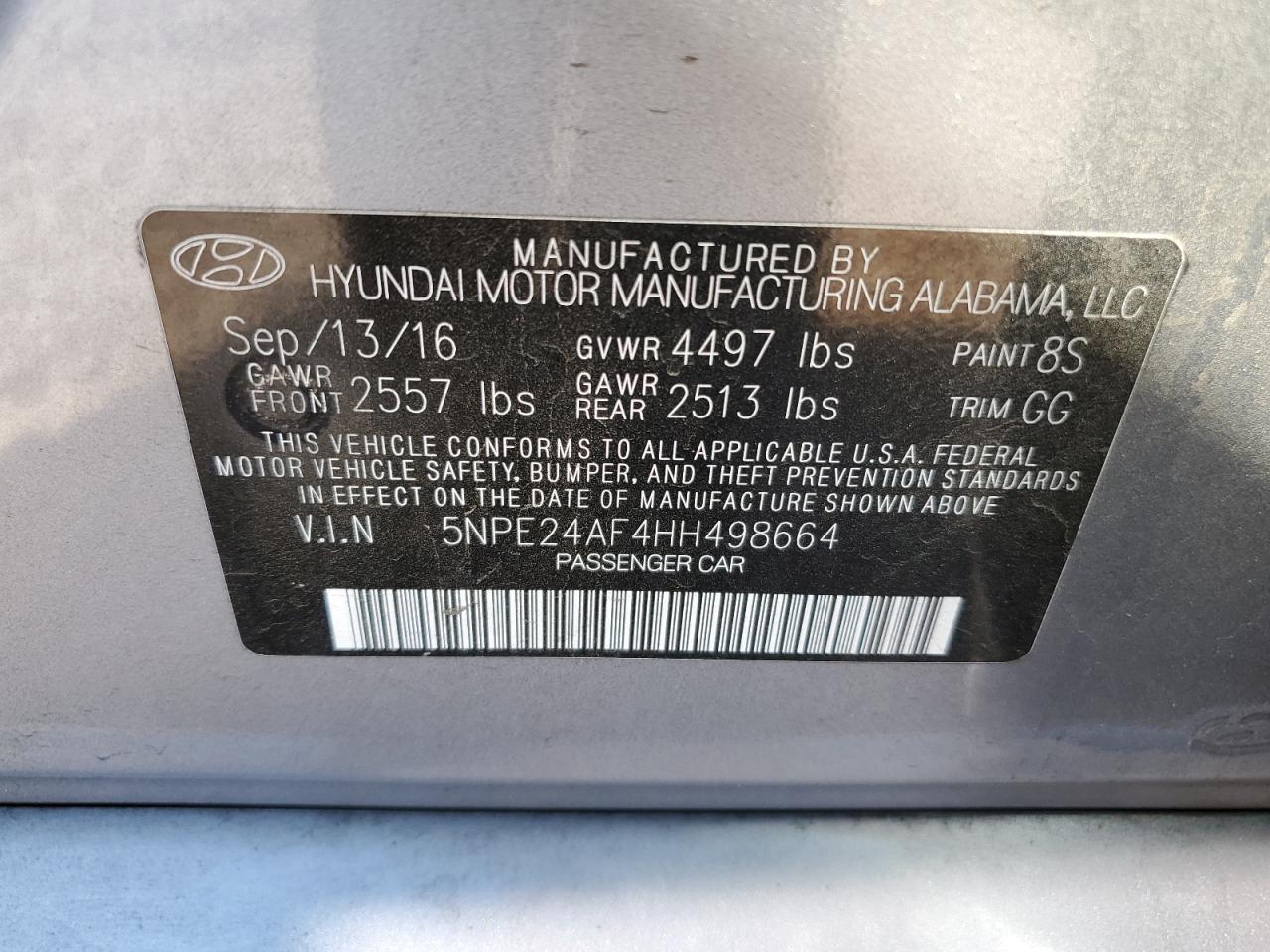 2017 Hyundai Sonata - Image 12
