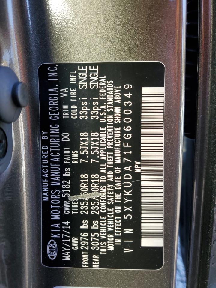 2015 Kia Sorento - Image 15