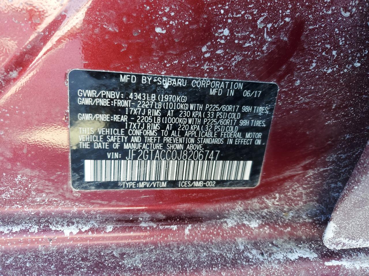 2018 Subaru XV - Image 15